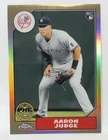 2017 Topps Chrome - 1987 Design Aaron Judge #87T-8 (RC) 🔥