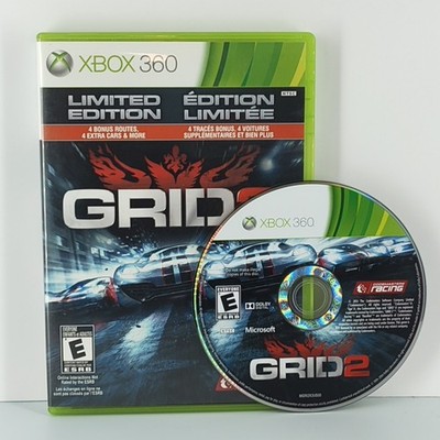GRID 2 -- Limited Edition (Microsoft Xbox 360, 2014) CIB Complete with Manual