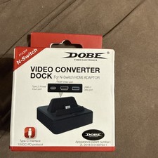Dobe Nintendo Switch HDMI Video Converter Type C Charge Dock for Switch Console