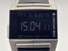 Junghans MEGA 1000 Funk Quarzuhr Herren gebraucht guter Zustand von