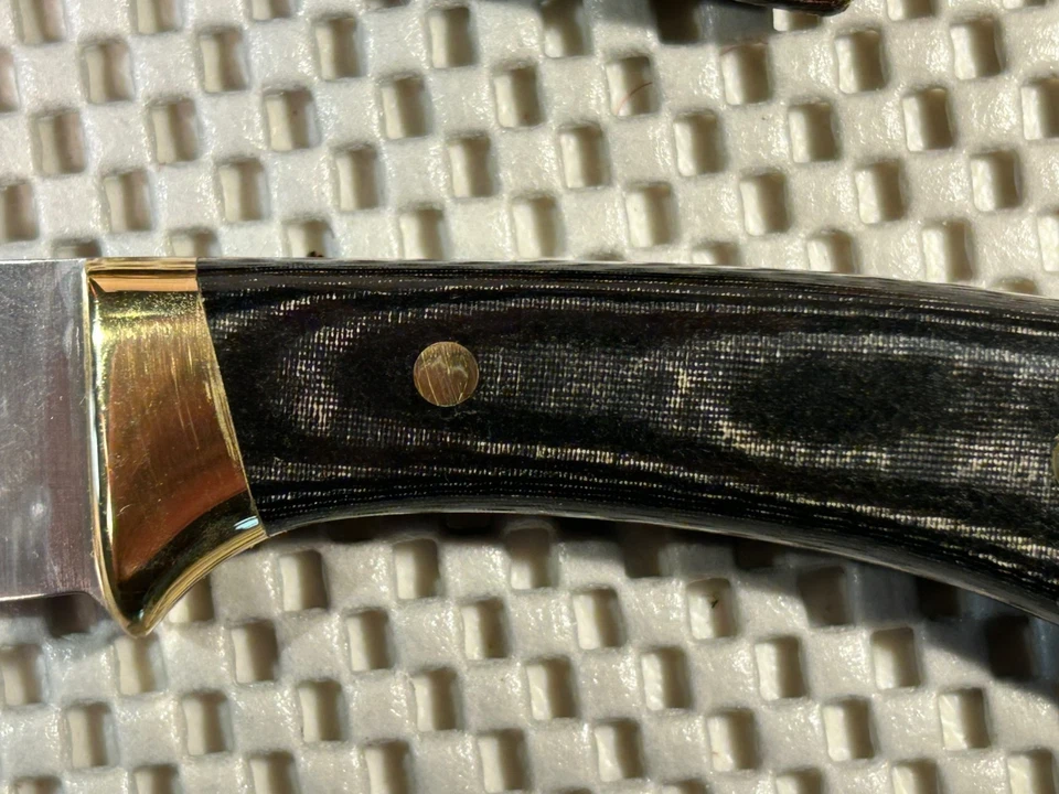 CUCHILLO TAPADOR MANGO MICARTA MUELA COL-7MIC CON FUNDA, - HECHO EN ESPAÑA Foto 3 de 4