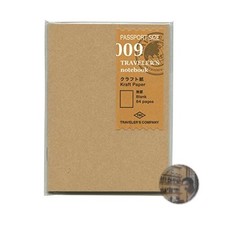 Travelers Notebook Passport Size Refill Kraft Paper Designphi 14373006
