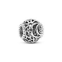 Pandora Charm 799183C00 Offen Gearbeitetes Sonne, Mond & Sterne Charm 925/-