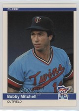 1984 Fleer Bobby Mitchell #571 l5x