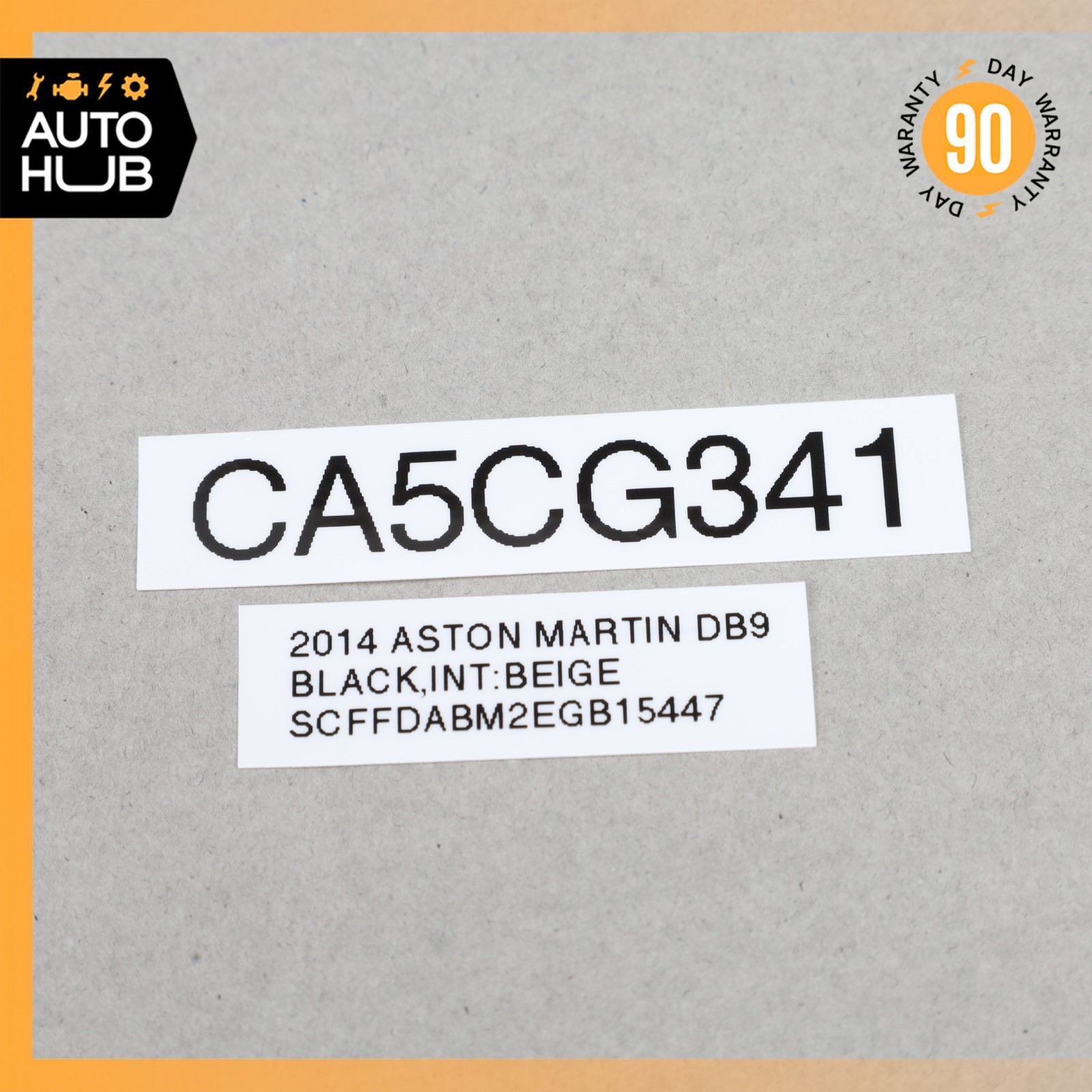 Aston Martin DB9 Rapide Bluetooth Communication Module Unit OEM