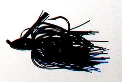 Strike King BLJ12-202 1/2 oz Bootlegger Jig Swimbait Schwarz Blau