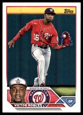 Victor Robles 2023 Topps #389 Nationals MLB READ FREE SHIPPING AutographDen