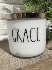 FARMHOUSE Goose creek Candles 3 Wick  “Amazing Grace” Scent 14.5 Oz  GRACE rare 