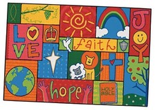 Carpets for Kids KID Value 36.71 Inspirational Patchwork Playroom Rug 3ft x