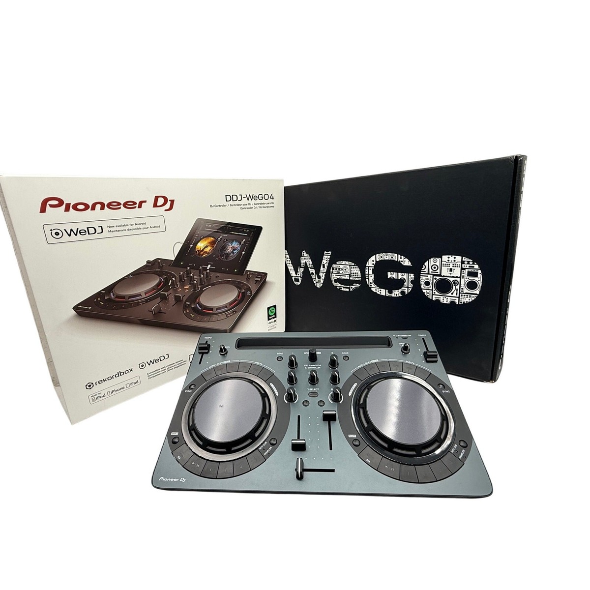 Pioneer DJ DDJ-WeGO4-W Digital DJ Controller with Box | eBay