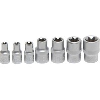 "Bgs SteckschlüSsel-Einsatz-Satz E-Profil Antrieb Innenvierkant 6,3 Mm (1/4\") / 1"