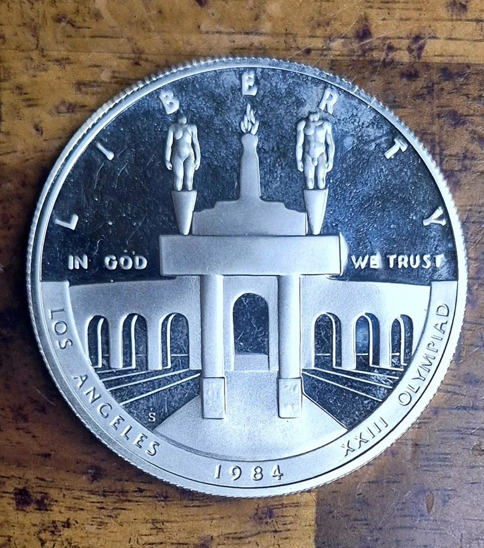 コレクション Olympic Dollar .900 Fine Silver Proof 1 Dollar (XXIII