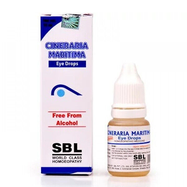 SBL Cineraria Maritima Drops (Alcohol Free)  10 ml