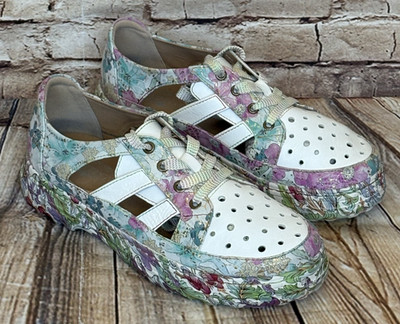 L'Artiste by Spring Step Bodes Platform Sneaker US 7.5 - 8 EU 38 Cutout Leather