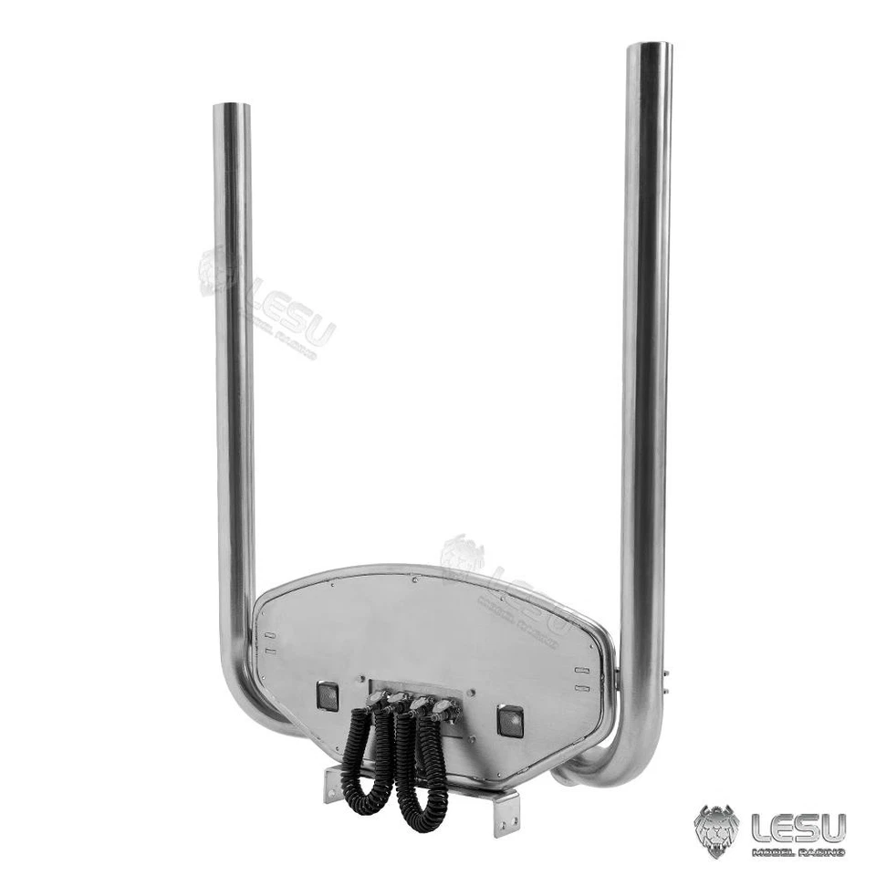 LESU 1/14 Metal Exhaust Chimney for RC Tractor Truck R730 R470 R620 770S Model - Image 2 of 4