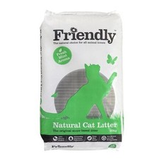 Friendship Estates Natural Cat Litter 20kg - Cat Litter 1.54 per kilo