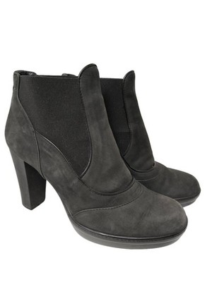 TOD S Schlüpf-Stiefeletten Damen Stiefeletten Gr. DE 35 schwarz Casual-Look