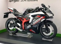 Aoshima 1/12 Scale 109700-3700 Kawasaki Ninja ZX-25R Motorcycle Red/White