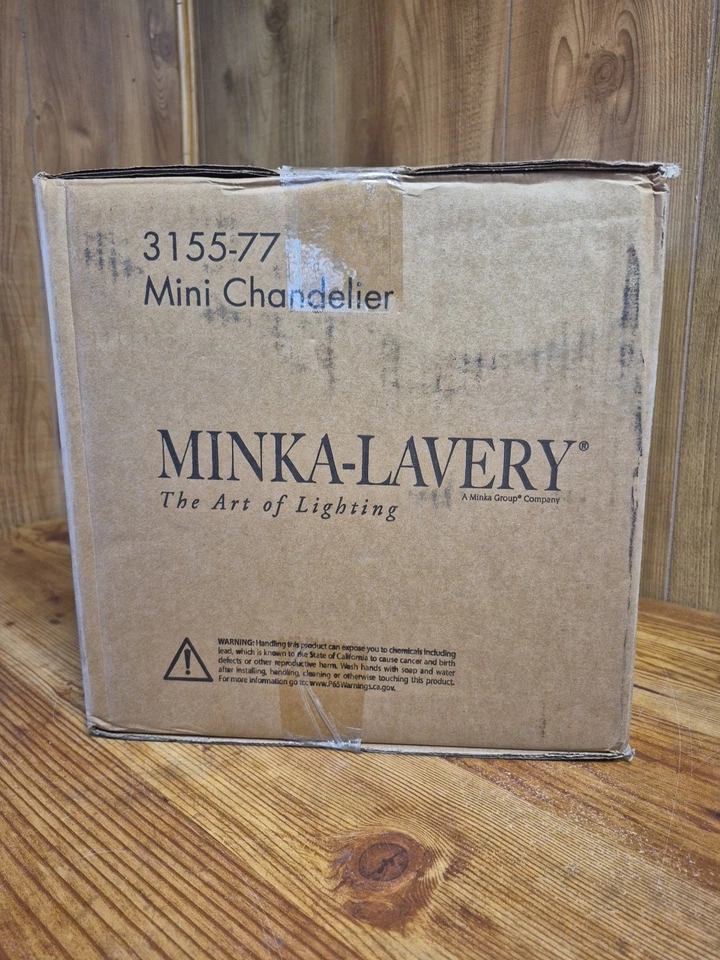 Mini araña Minka Lavery Isabella's Crown 1 luz, cromo - 3155-77 Foto 2 de 3