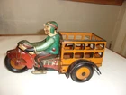 NICE ORIGINAL MARX SPEED BOY 4 DELIVERY TRIKE ORIGINAL AND COMPLETE..1930'S