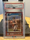 CALEB WILLIAMS PSA 10 2024 PANINI DONRUSS OPTIC #327 ROOKIE PREVIEW RED WAVE