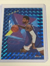 2024-25 Finest #173 Paul George Blue Geometric Refractor 37/50