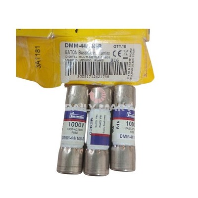 10PCS/New In Box BUSSMANN DMM-B-44/100R Digital Multimeter Fuse 440mA 1000V