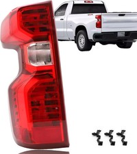 Tail Light Assembly Compatible With 2019-2024 Chevy Silverado 1500 2500HD 3500HD