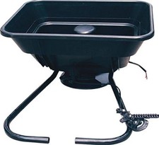 80 Lbs Utv Atv Mount Motor Fertilizer Sand Salt Spreader Grass Seeder Farming