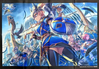 Ys X -NORDICS- B2 Fabric Poster für /PS4/Switch Gaming Sammlerstück