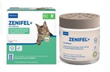 Zenifel Gel Diffuser For Cats, Calming Pheromones and Catnip Extract , 8.1 oz