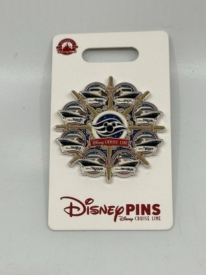 NEW! Disney Cruise Line Adventure trading Pin 2026 8 ship fleet  DCL