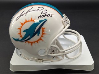Dan Marino HOF Signed Miami Dolphins Mini Helmet AUTO JSA COA