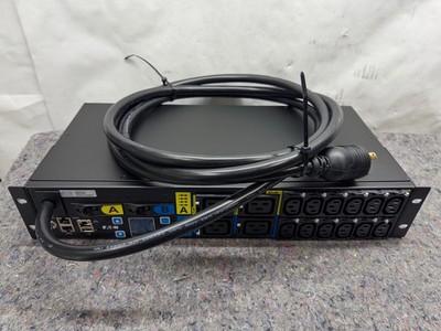 Eaton EMAU06-10 G3 ePDU Metered Power Distribution Unit C13/C19 240V 24a L6-30P