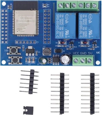 2 Channel 5V Relay Module ESP 32 4M Byte Flash Large Capacity Programmable