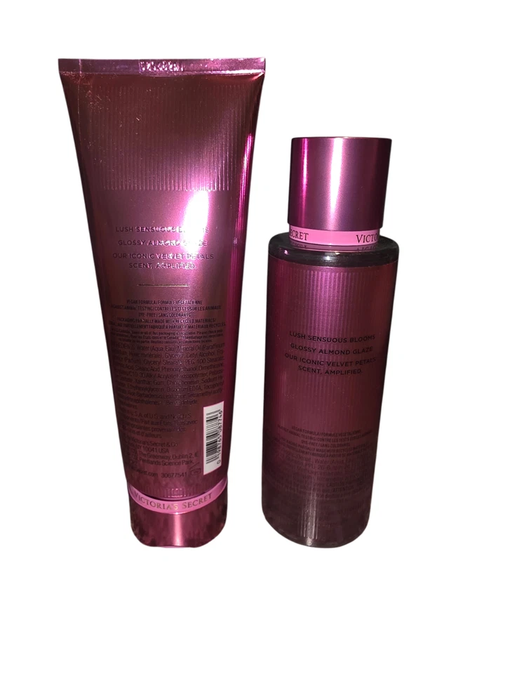 Nuevo Victoria's Secret Pétalos de Terciopelo INTENSO Spray Bruma y Loción Set Tamaño Completo Foto 3 de 3