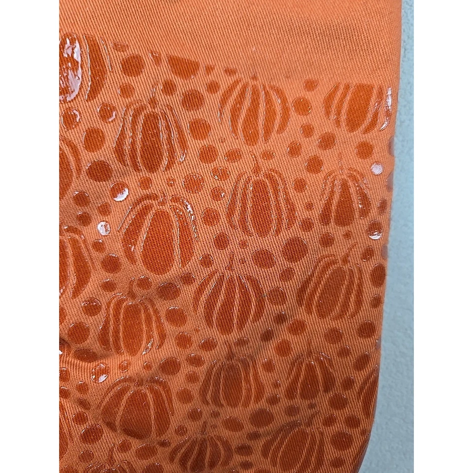 Juego de guantes de guante para horno Cuisinart (2) calabazas naranja acción de gracias silicona algodón Foto 3 de 4