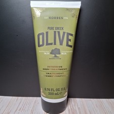 New Korres Pure Greek Olive Intensive Body Treatment 200ml/6.76oz SEALED