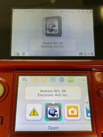 Nintendo 3DS CTR-001(USA) Red Handheld Console 3DS W/Case + 2 Games FREE SHIP📦