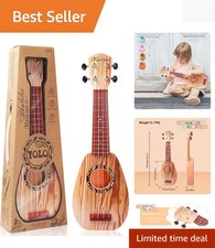 17-Inch Kids Ukulele - Safe Mini Guitar for Young Beginners  Musicians