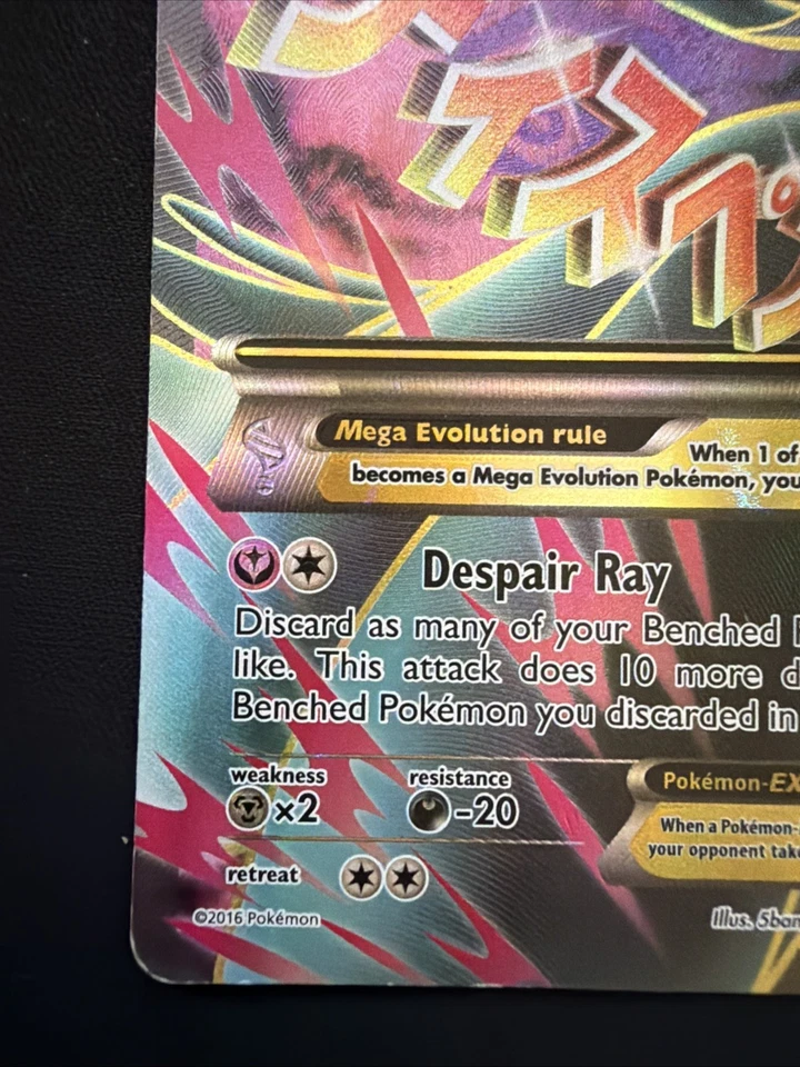 Pokemon Card - M Gardevoir EX - XY Steam Siege - Full Art - 112/114 Worn* - Image 4 of 4