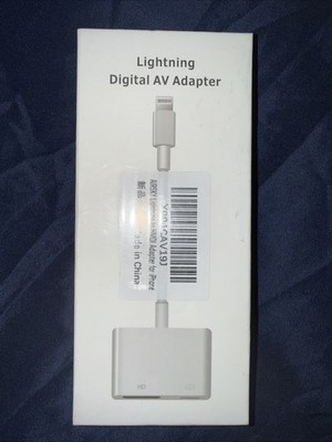 Lightning to HDMI Adapter Digital AV for iPhone iPad TV Projector New