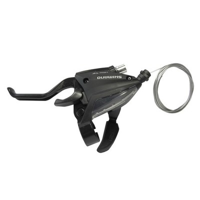 Shimano Schalt-Brems Hebel ST-EF 500 2-Finger 3-Fach Links 1800mm Schwarz Griff