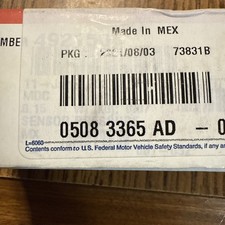 Genuine Mopar Turbo Boost Pressure Sensor 5083365ad 5.9l Diesel 2000-2001 Ram