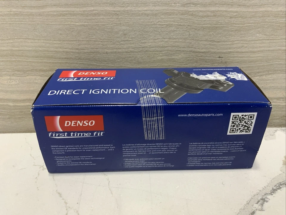 Bobina de encendido directo DENSO 6732301 para Acura RSX Honda Accord CR-V Civic Element Foto 3 de 4