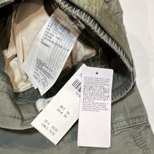 Abercrombie Kids girls Cargo Pants Green Cotton Twill Elastic Waist Pockets