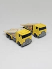 2 Vintage 1986 Hot Wheels Ramp Truck Yellow 24Hr Towing Diecast