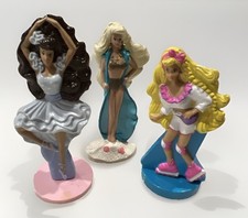 Vintage McDonald's Happy Meal Toys Barbie 1991-1992 Set Of 3