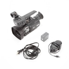 JVC GY-HM150U Compact Handheld 3-CCD Camcorder, 10x Zoom Lens, 2.7" LCD, 230000