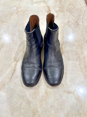 Sutro San Francisco Black Leather Chelsea Boots - Women Size 7